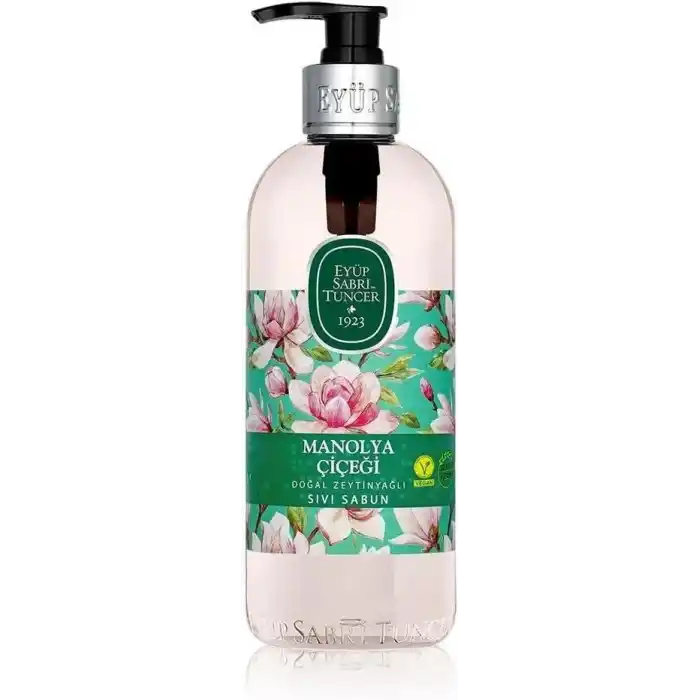 Eyüp Sabri Tuncer Doğal Zeytinyağlı Sıvı Sabun Manolya Çiçeği 500 Ml Pet Şişe