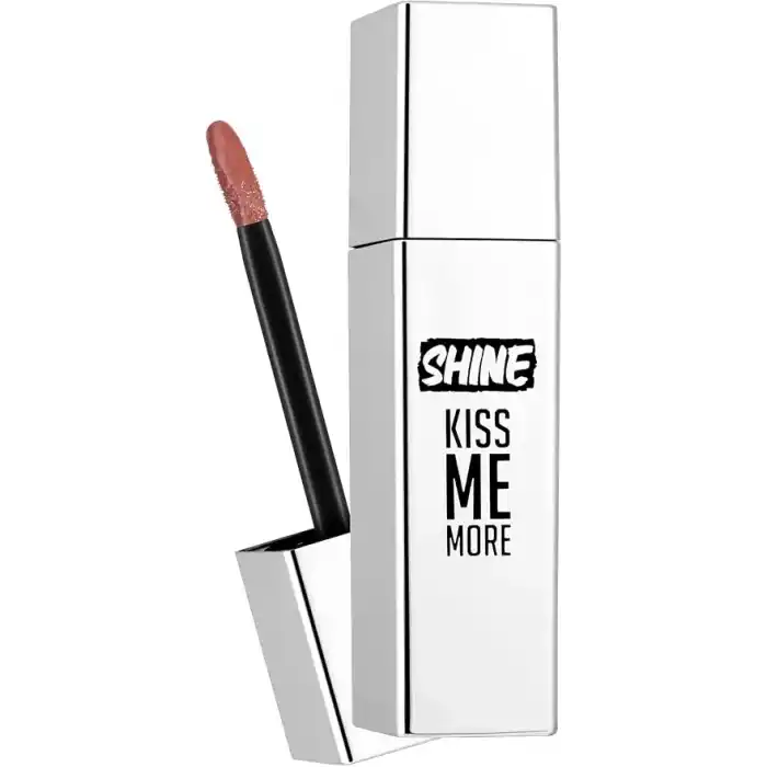 Flormar Kalıcı Parlak Likit Ruj (SÜTLÜ KAHVE) - Shine Kiss Me More Lls - 009 Coffee & Talk - 8682536083836