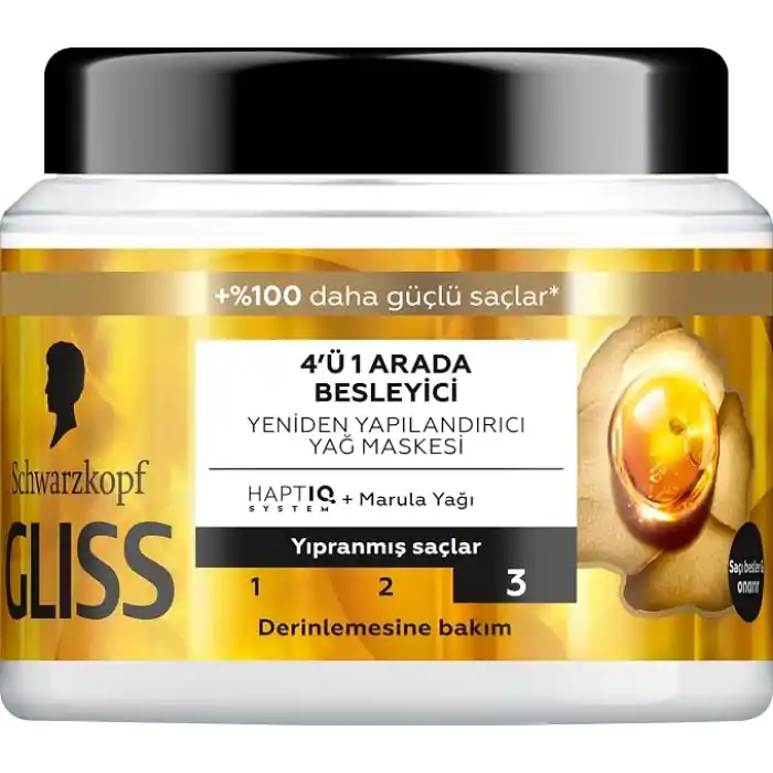 Gliss Nutritive Saç Maskesi 400ml