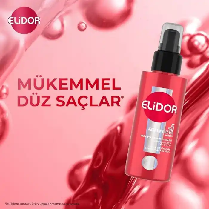 Elidor Brezilya Keratin Terapisi Bakım Kürü 90 Mililitre