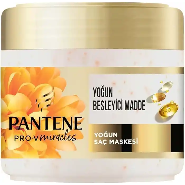 PANTENE PRO-V Miracles Frizz No More Elektriklenme Karşıtı Maske Kuru ve Kıvırcık Saçlar İçin 300 ml