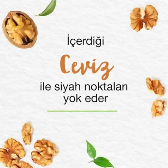 Himalaya Since 1930 Siyah Nokta Karşıtı Yüz Temizleyici Scrub, Peeling Etkili, Elma, Ceviz, Tüm Ciltler, 75 ml