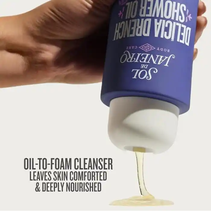 Sol de Janeiro Delicia Drench Shower Oil 385 ml - Yoğun Nemlendirici Duş Yağı