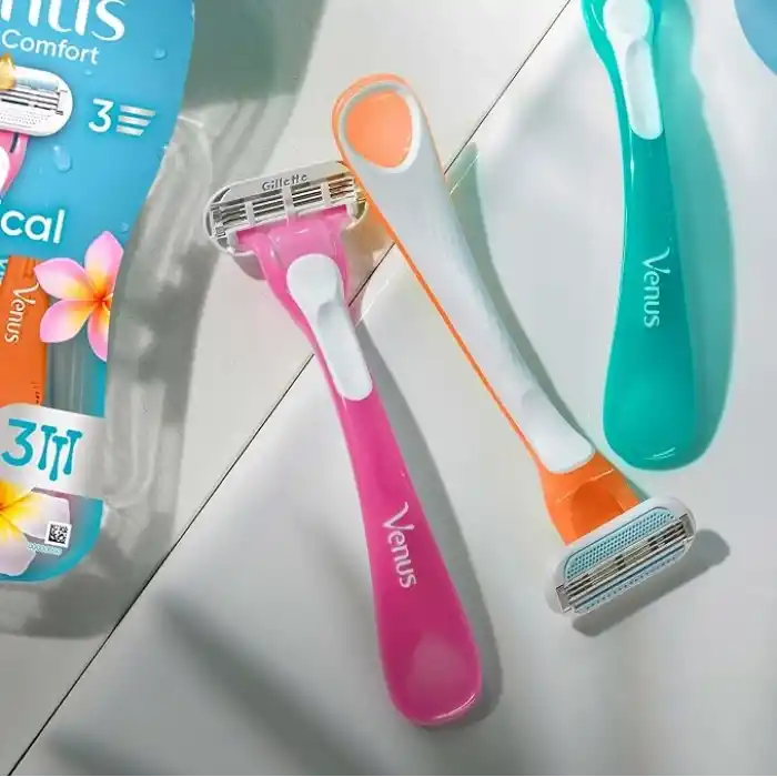 Gillette Venus Extra Comfort Tropical Kullan At Tıraş Bıçağı, 3‘li Paket
