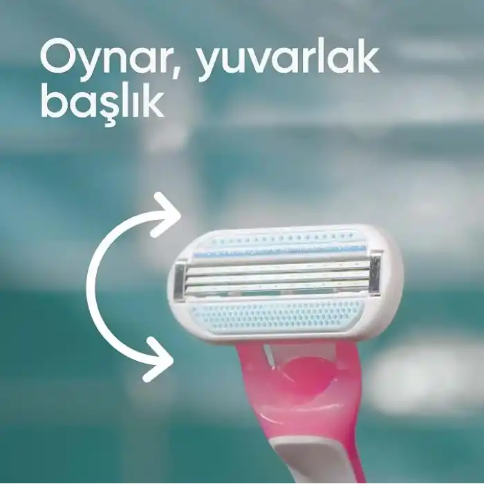 Gillette Venus Extra Comfort Tropical Kullan At Tıraş Bıçağı, 3‘li Paket