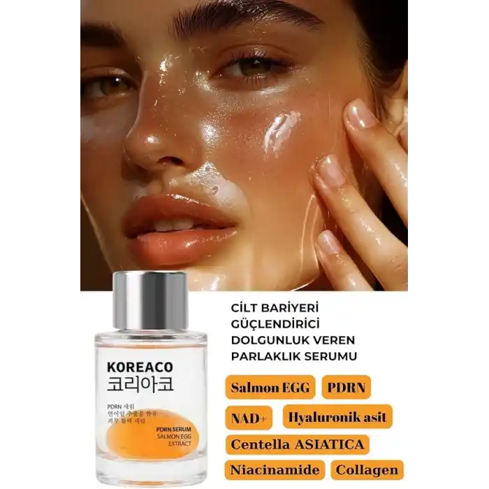 Koreaco Somon DNA PDRN Glass Skin | NAD+ Cildi Gençleştirmeye Yardımcı Yüz Serumu 30 ml