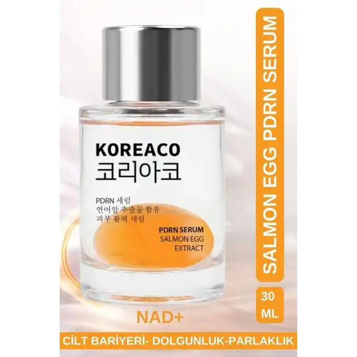 Koreaco Somon DNA PDRN Glass Skin | NAD+ Cildi Gençleştirmeye Yardımcı Yüz Serumu 30 ml