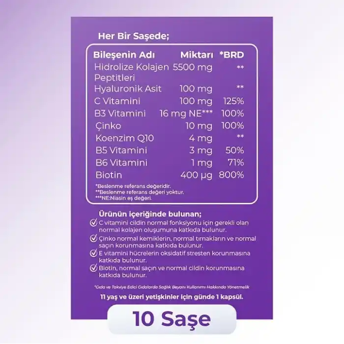 Voop Kolajen Beauty 10 Saşe