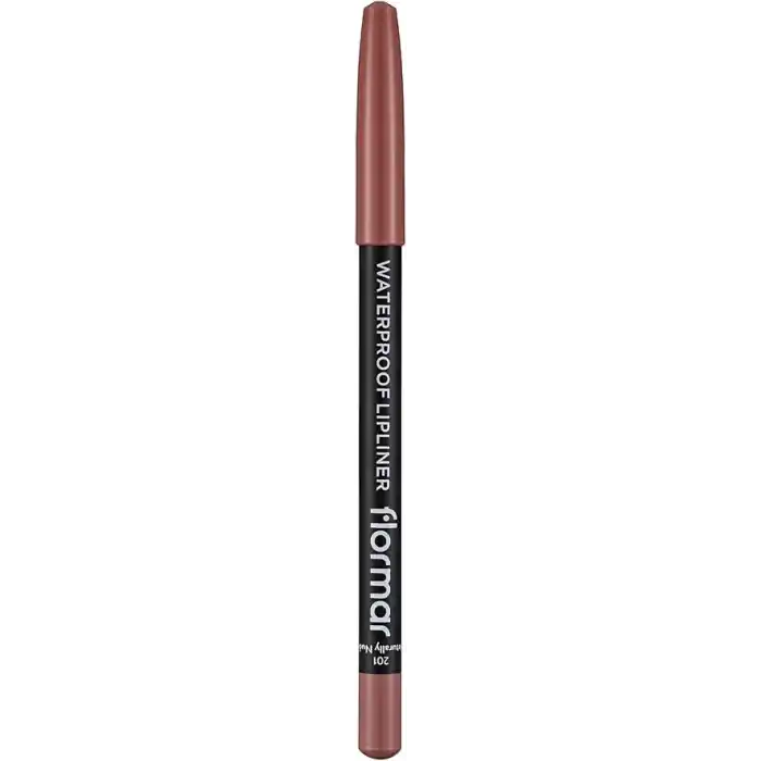 Flormar Suya Dayanıklı Dudak Kalemi - Waterproof Lipliner (Nude) - 201 NTRLLY NUDE - 8690604111015