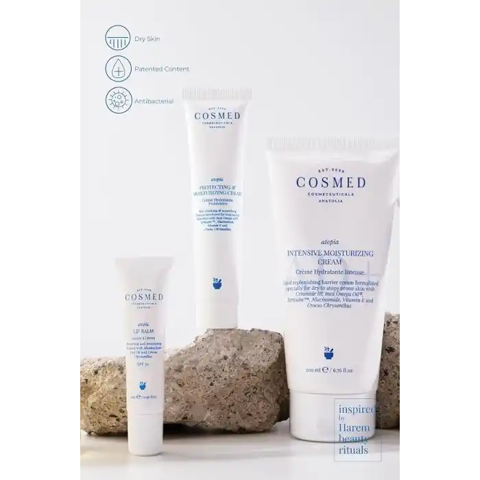 Cosmed Atopi Eğilimli Ciltler İçin Nemlendirici Yüz ve Vücut Bakım Kremi 40 ml