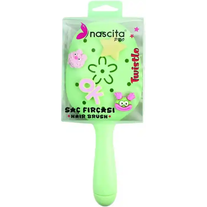 Nascita Twistlo Saç Fırçası Yeşil - 59