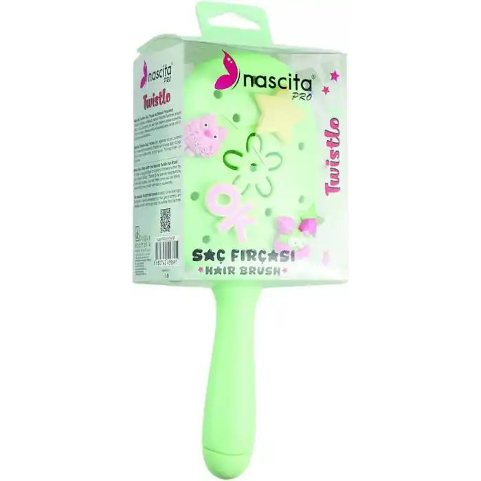 Nascita Twistlo Saç Fırçası Yeşil - 59