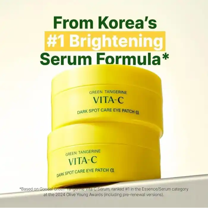 goodal Yeşil Mandalina Özlü, Aydınlatıcı Göz Altı Maskesi goodal Green Tangerine Vita C Eye Gel Patch α