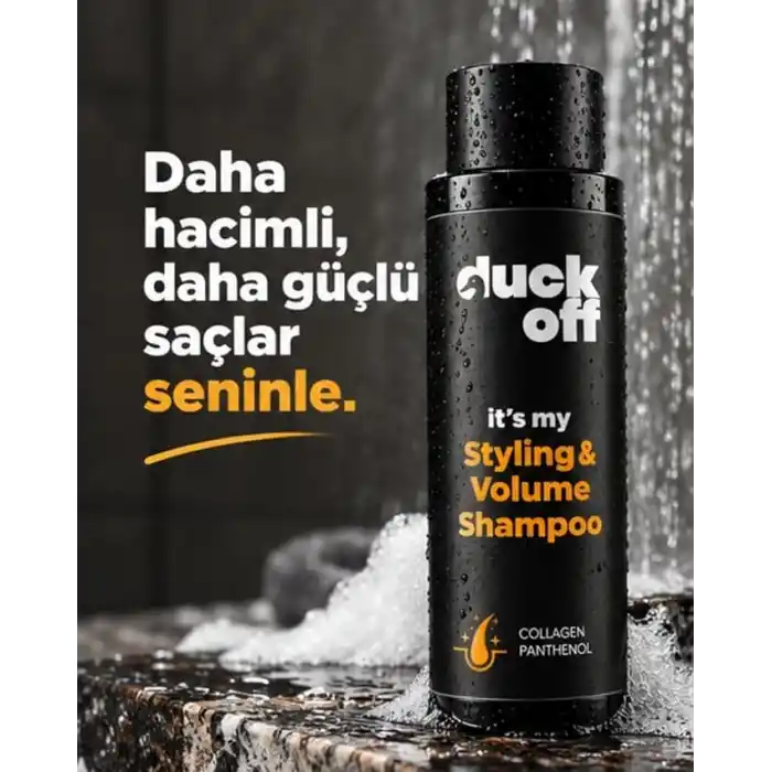 Duck Off Şekillendirici & Hacim Şampuanı 400 ml
