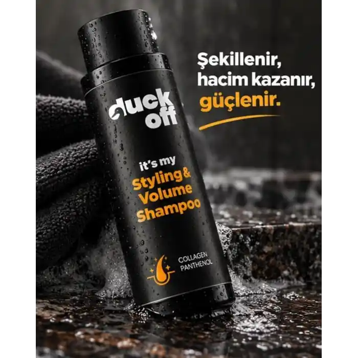 Duck Off Şekillendirici & Hacim Şampuanı 400 ml