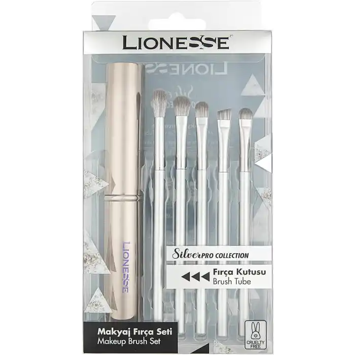 LIONESSE Silver Makyaj Fırça Seti 5142