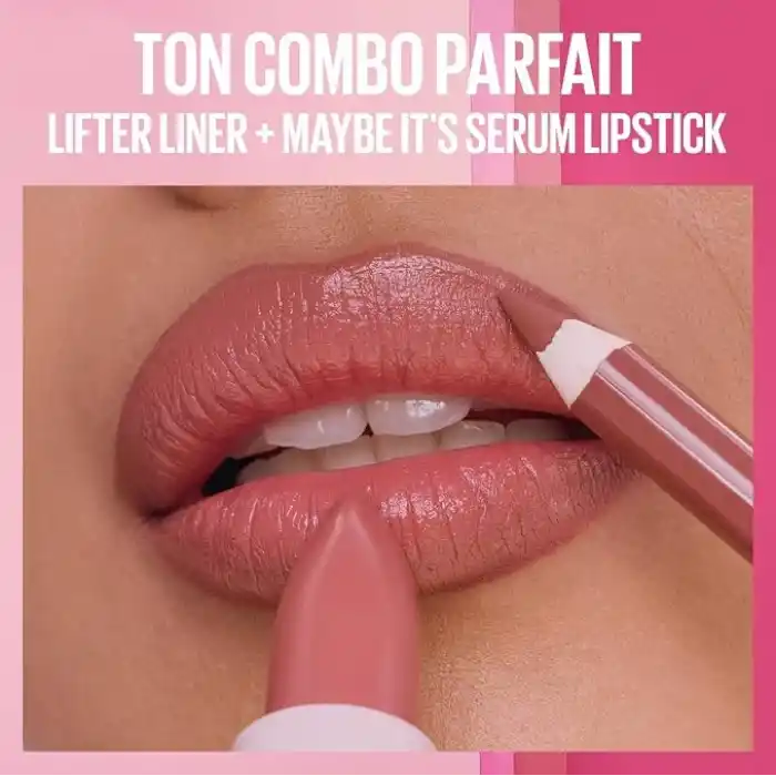 Maybelline NY Serum Etkili Hyalüronik Asit ve Besleyici Yağ İçeren Ruj - 002 Maybe Its