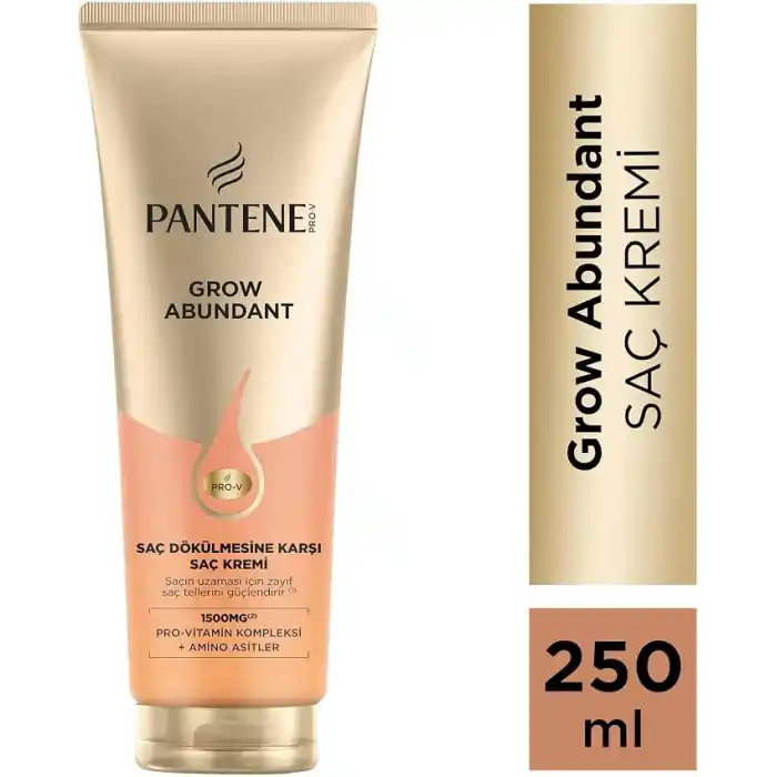 Pantene Grow Abundant Saç Dökülmesine Karşı Saç Maskesi 300 ml