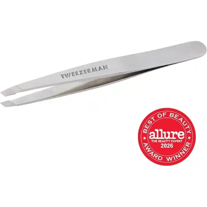 TWEEZERMAN Slant Tweezer Classic Stainless Steel - Cımbız