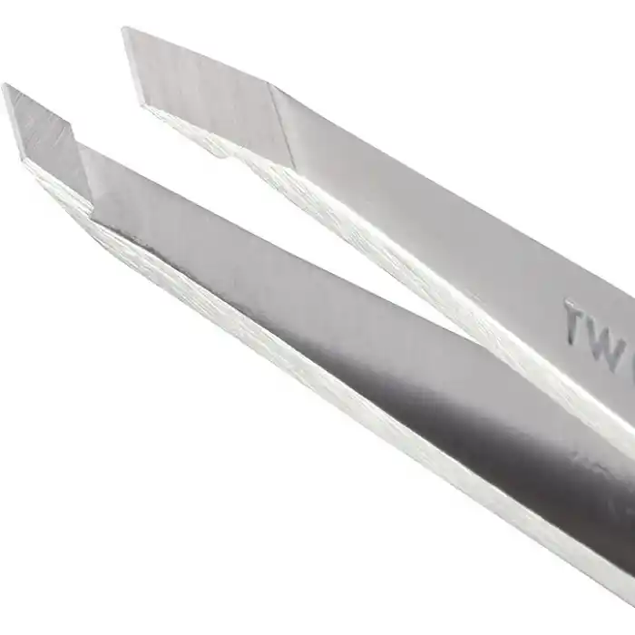 TWEEZERMAN Slant Tweezer Classic Stainless Steel - Cımbız