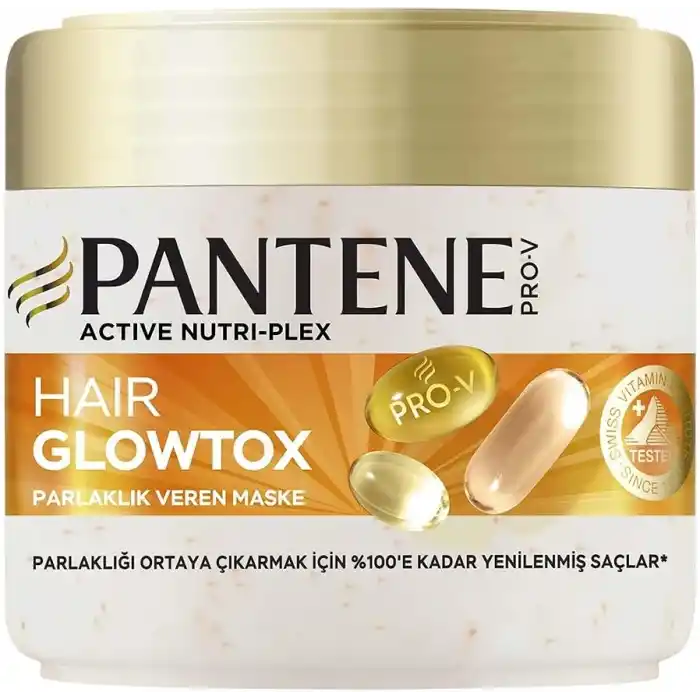 Pantene Glowtox Saç Bakım Maskesi 300 ml
