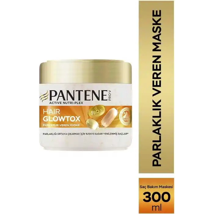 Pantene Glowtox Saç Bakım Maskesi 300 ml