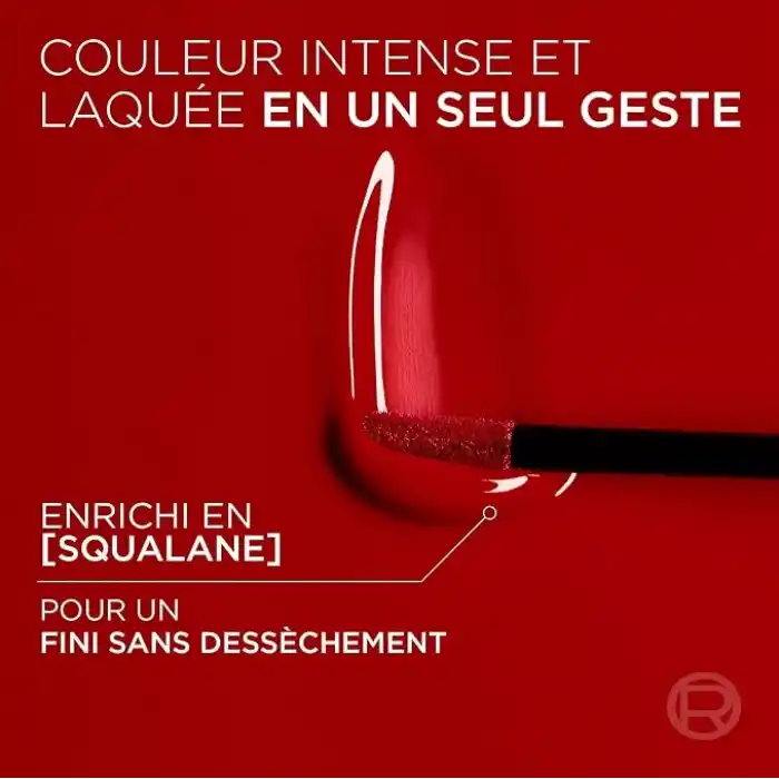 LOreal Paris Infaillible Laque Resistance Likit Parlak Ruj - 420 Rouge Paris