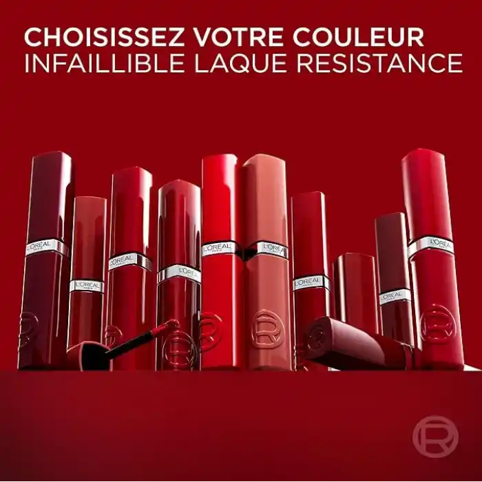 LOreal Paris Infaillible Laque Resistance Likit Parlak Ruj - 420 Rouge Paris