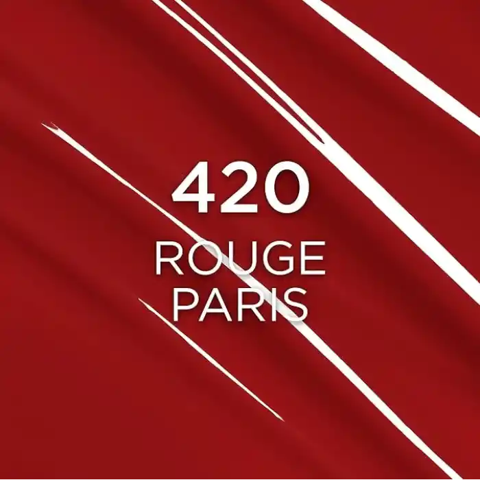 LOreal Paris Infaillible Laque Resistance Likit Parlak Ruj - 420 Rouge Paris