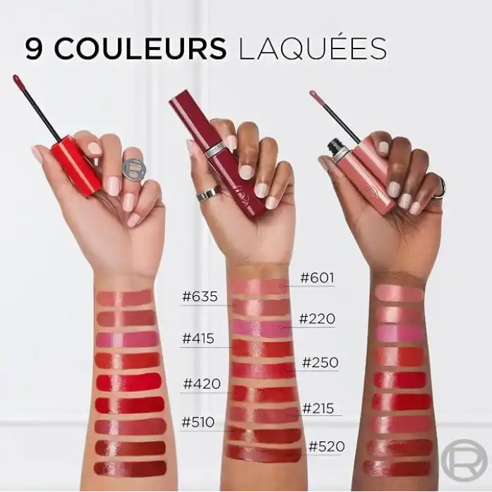 LOreal Paris Infaillible Laque Resistance Likit Parlak Ruj - 420 Rouge Paris