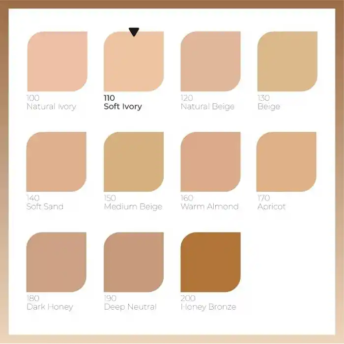 Note Cosmetics New Era Skin Protecting 110 Soft Ivory Nemlendirici Etkili SPF 50 Hyaluronik Asitli Fondöten