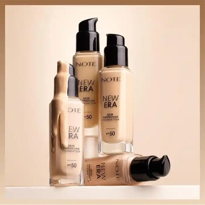 Note Cosmetics New Era Skin Protecting 110 Soft Ivory Nemlendirici Etkili SPF 50 Hyaluronik Asitli Fondöten
