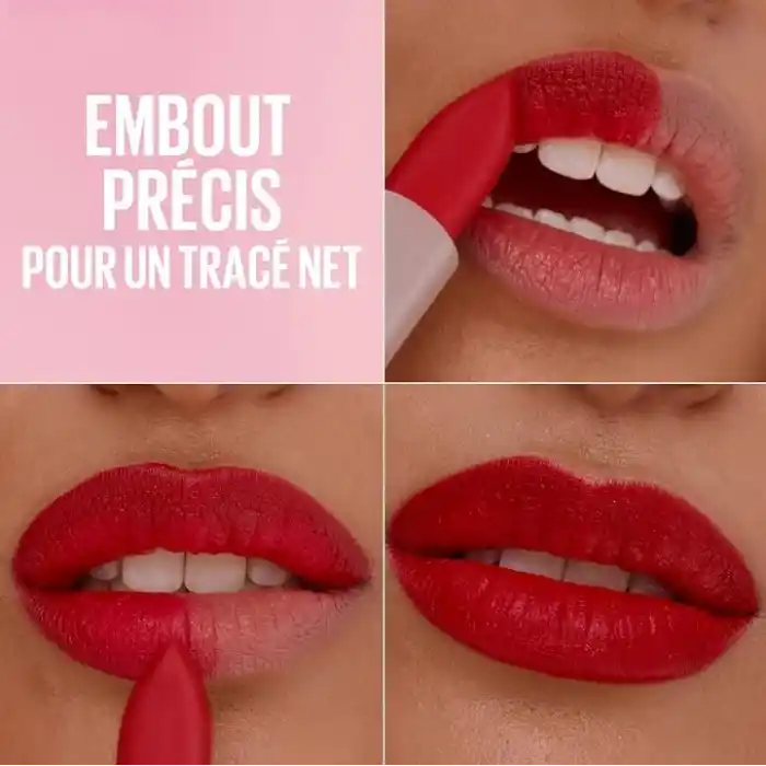 Maybelline New York Serum Etkili Hyalüronik Asit ve Besleyici Yağ İçeren Ruj - 107 Blind Date