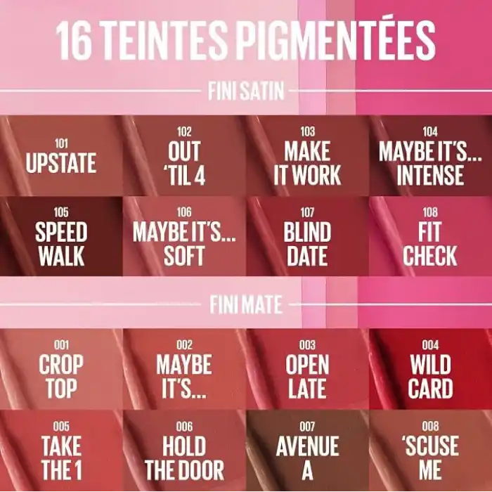 Maybelline New York Serum Etkili Hyalüronik Asit ve Besleyici Yağ İçeren Ruj - 107 Blind Date