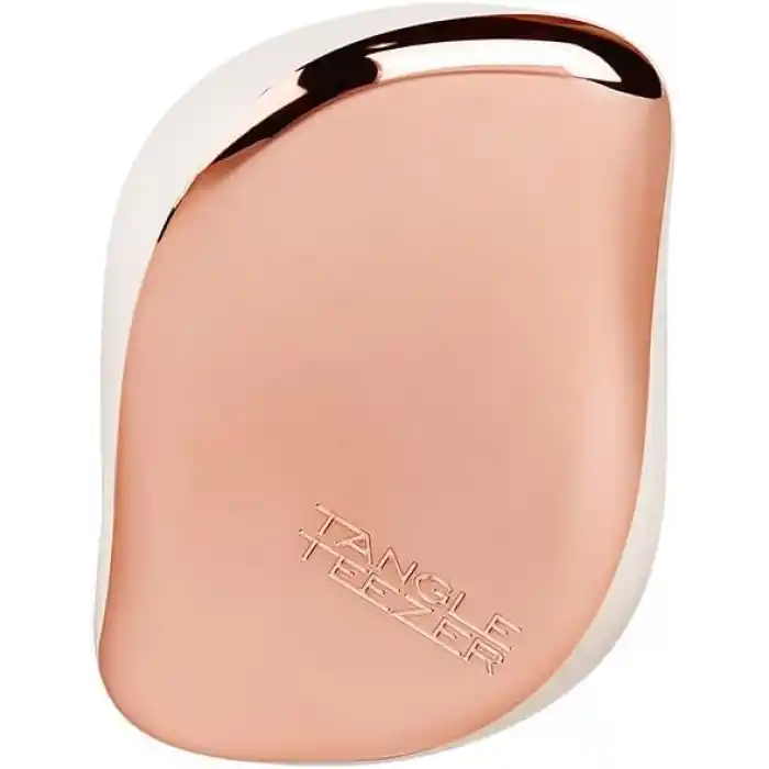 Tangle Teezer Compact Styler Rose Gold Ivory Kapaklı Saç Fırçası - Seyahat ve Çanta Boy Tarak