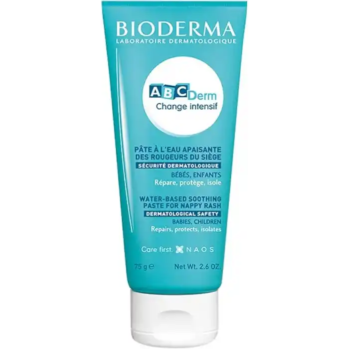 Bioderma ABCDerm Change Intensive Bebek için Su Bazlı Pişik Önleyici Bakım Kremi Hassas Alerjik&Kuru Cilt 75g