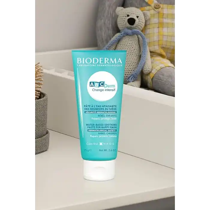 Bioderma ABCDerm Change Intensive Bebek için Su Bazlı Pişik Önleyici Bakım Kremi Hassas Alerjik&Kuru Cilt 75g