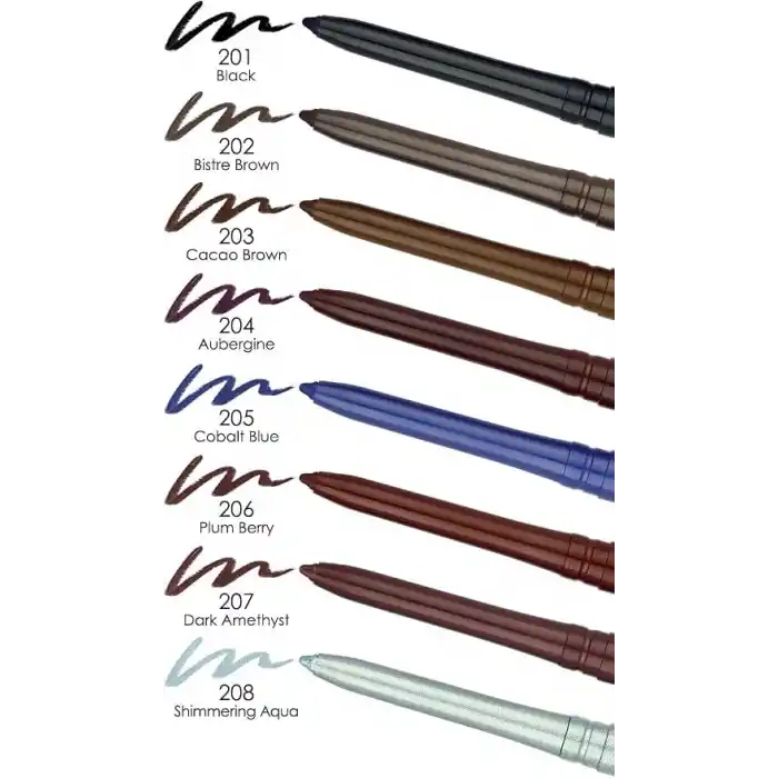 GOLDEN ROSE Liner Matic Waterproof Eyepencil - Suya Dayanıklı Göz Kalemi No:204 Aubergine