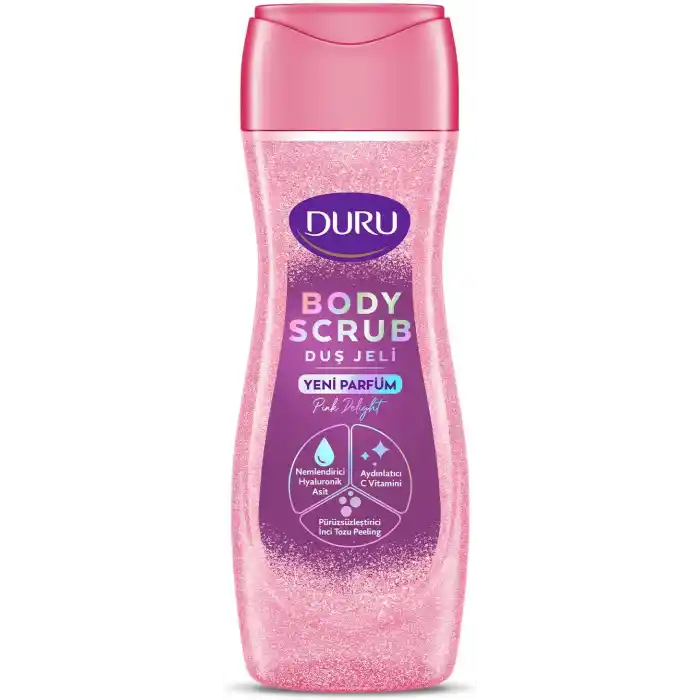 Duru Body Scrub Duş Jeli Pink Delight 450 Mililitre