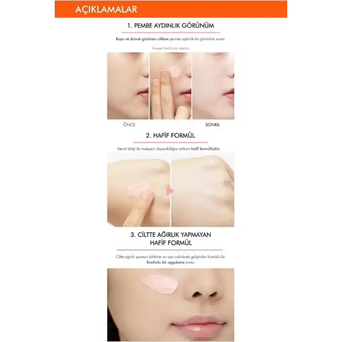 MISSHA Aydınlık Görünüm Sunan Güneş Koruyucu APIEU Pure Block Tone-Up Sun Base EX SPF50 PA 50 mililitre