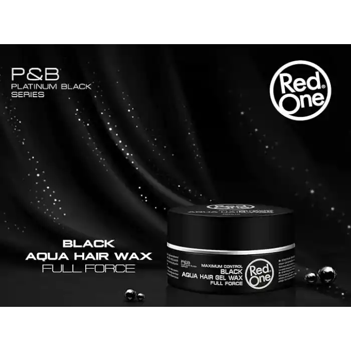 Redone Aqua Wax Siyah 150 ML