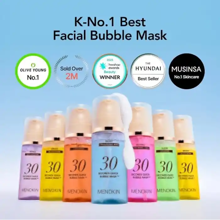 Menokin Repair 30 Seconds Quick Bubble Maske