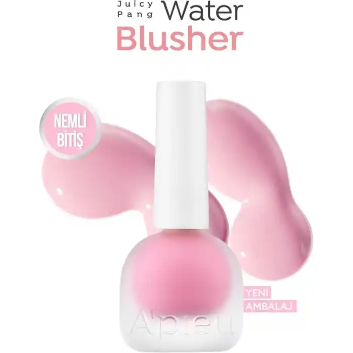 MISSHA Meyve Özlü, Nemli Ve Parlak Bitişli, Doğal Görünümlü Likit Allık Apıeu Juicy-Pang Water Blusher Pk05 Pk05