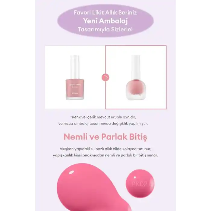 MISSHA Meyve Özlü, Nemli Ve Parlak Bitişli, Doğal Görünümlü Likit Allık Apıeu Juicy-Pang Water Blusher Pk05 Pk05