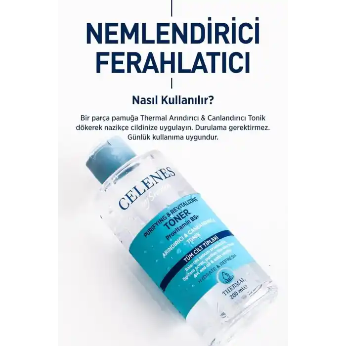 Celenes Thermal Arındırıcı & Canlandırıcı Tonik, 200ml