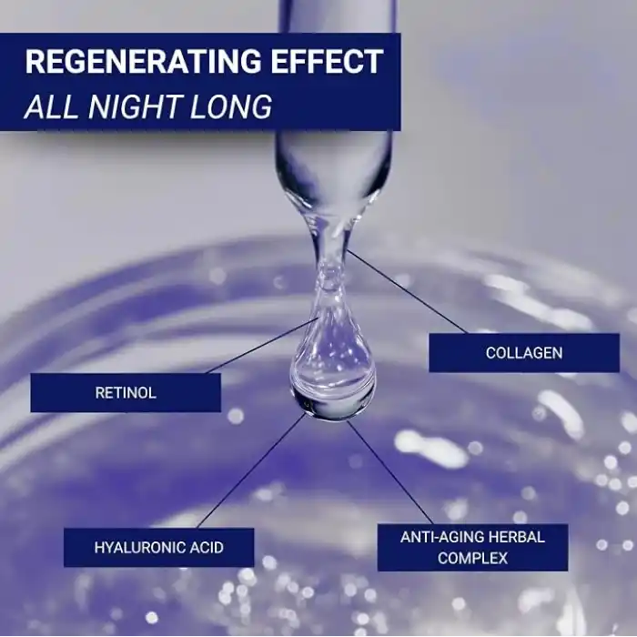 Bioxcin Age Reverse Gece Göz Kremi 15 ml – Retinol, Kolajen, Hyaluronik Asit ve Bitkisel Kompleks İçerikli – Kırışıklık Karşıtı ve Aydınlatıcı Etki