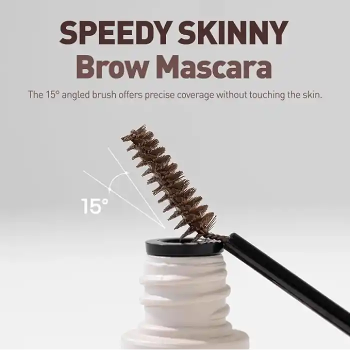 Peripera Renklendirici ve Sabitleyici Kaş Maskarası Speedy Skinny Brow Mascara 03 Natural
