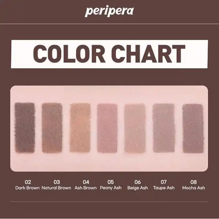 Peripera Renklendirici ve Sabitleyici Kaş Maskarası Speedy Skinny Brow Mascara 03 Natural