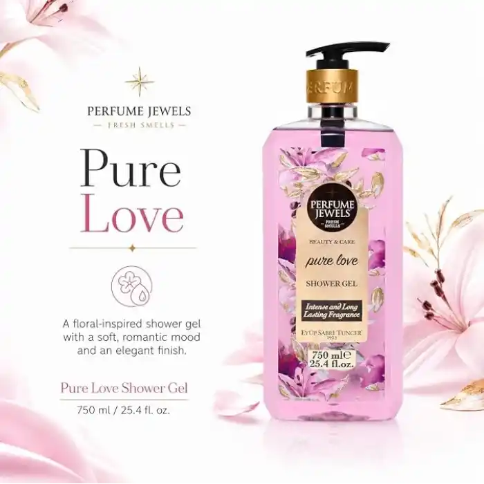 Eyüp Sabri Tuncer Pj Duş Jeli Pure Love 750 Ml Pet Şişe