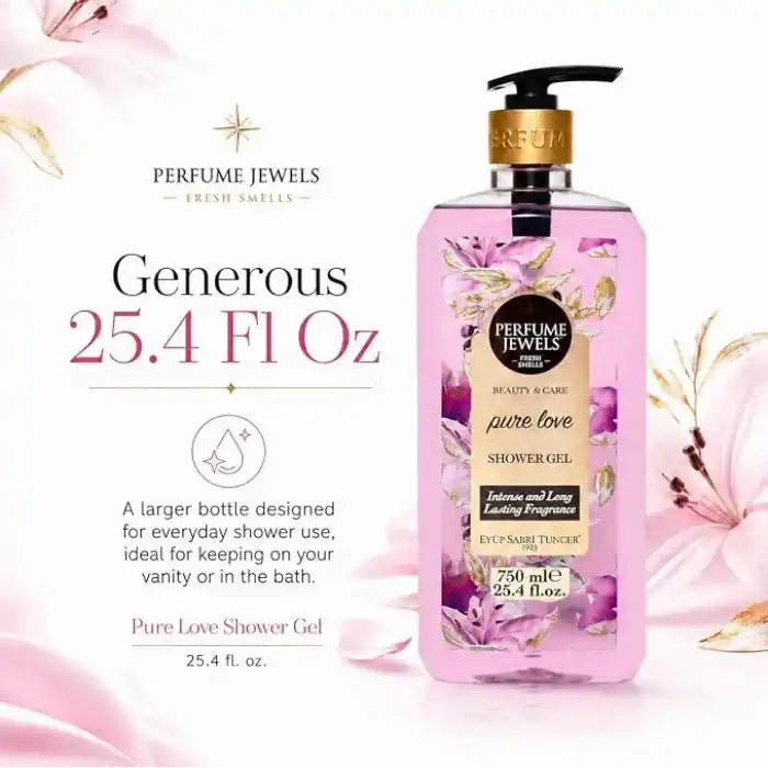 Eyüp Sabri Tuncer Pj Duş Jeli Pure Love 750 Ml Pet Şişe